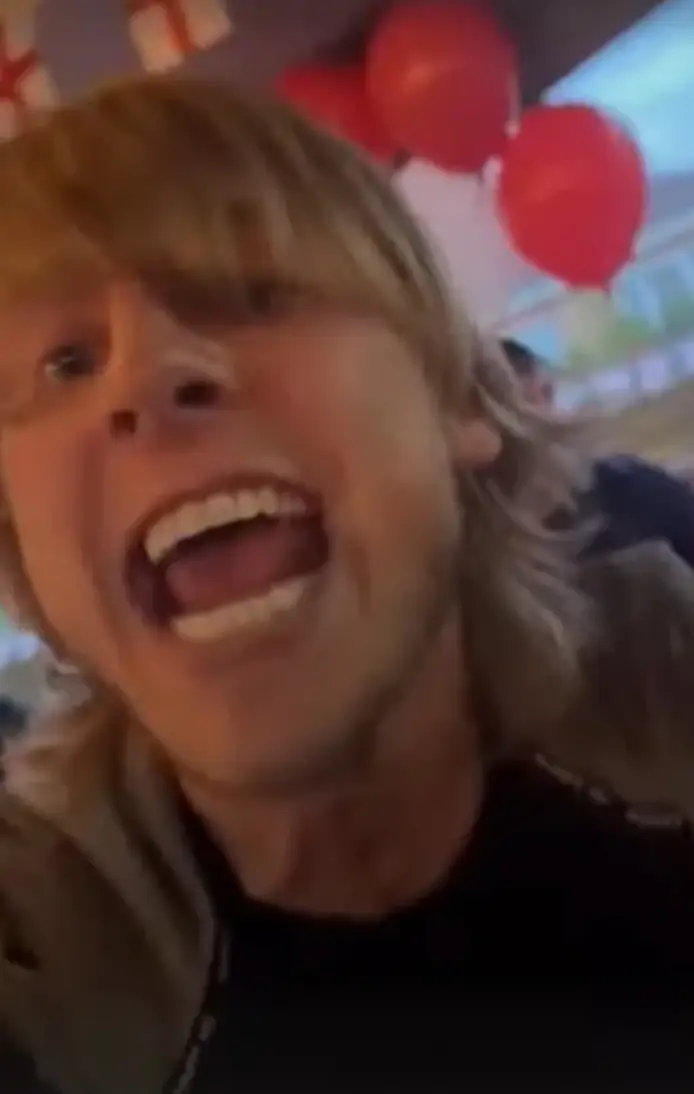 The Baddy was buzzing. (Instagram/theufcbaddy)