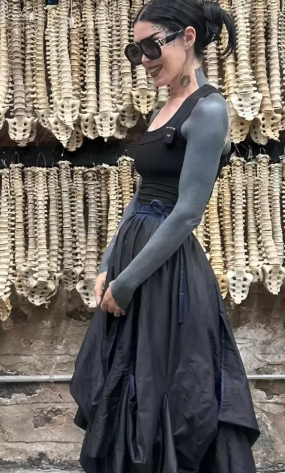 The makeup mogul and former LA Ink star blacked out a lot of her inkings in wake of the court battle with Jeff Sedlik (Instagram/@thekatvond)