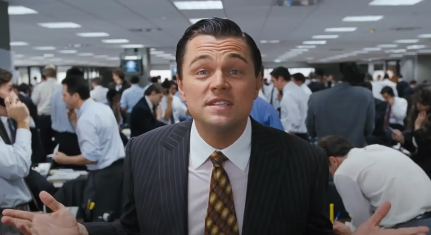 The Wolf of Wall Street is based on Jordan Belfort's memoir (Paramount Pictures)