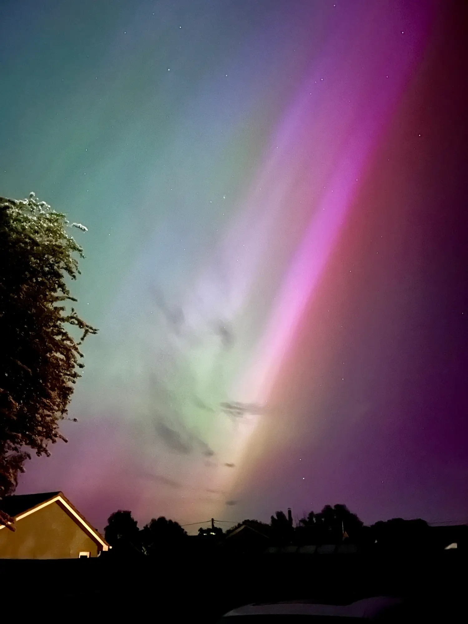 The display will be visible to those in the North of the UK (Getty Stock Image)