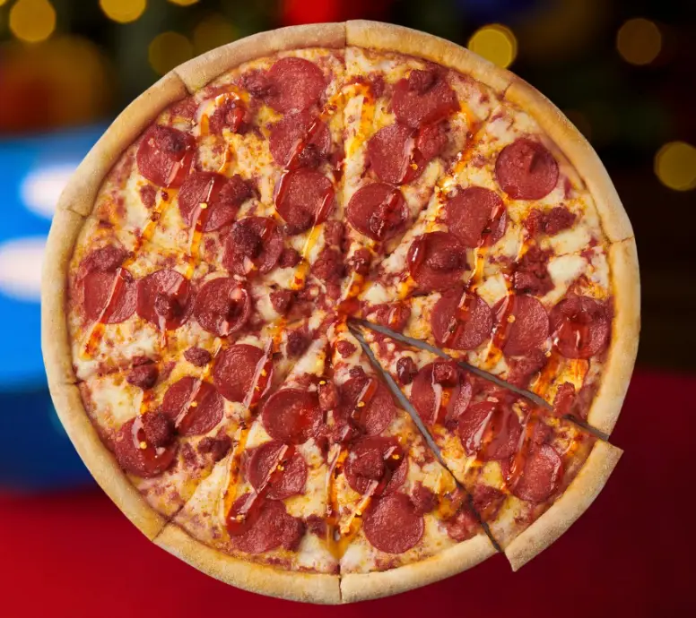 The Hot Honey 'Nduja pizza is now on the menu (Domino's)