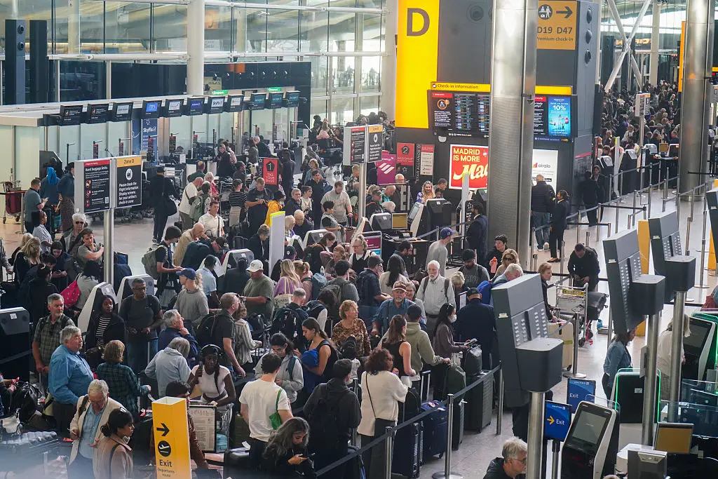 Disruption seen at London Heathrow (Amer Ghazzal/NurPhoto via Getty Images)