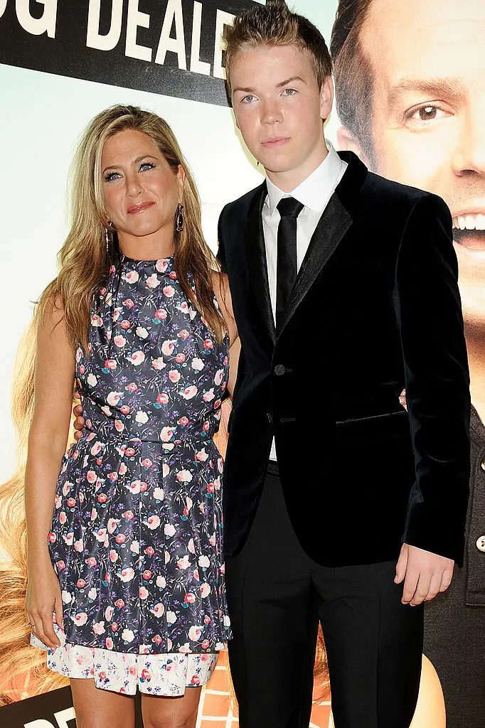 Jennifer Aniston was worried she'd get into serious trouble for kissing Will Poulter when he was a teenager.