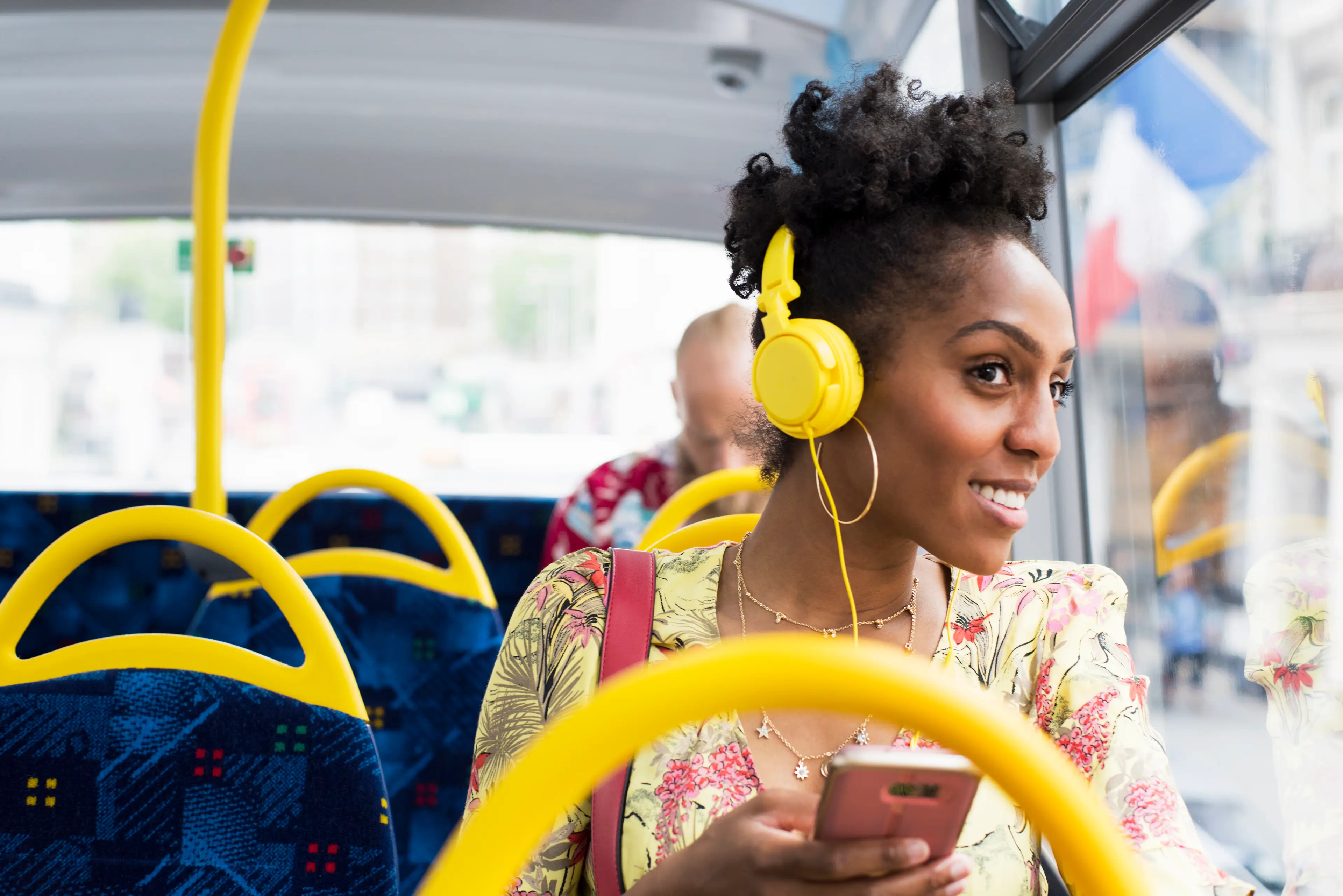 If you want to listen to music on public transport pop on some headphones or run the risk of being hit with a fine (Getty stock image)