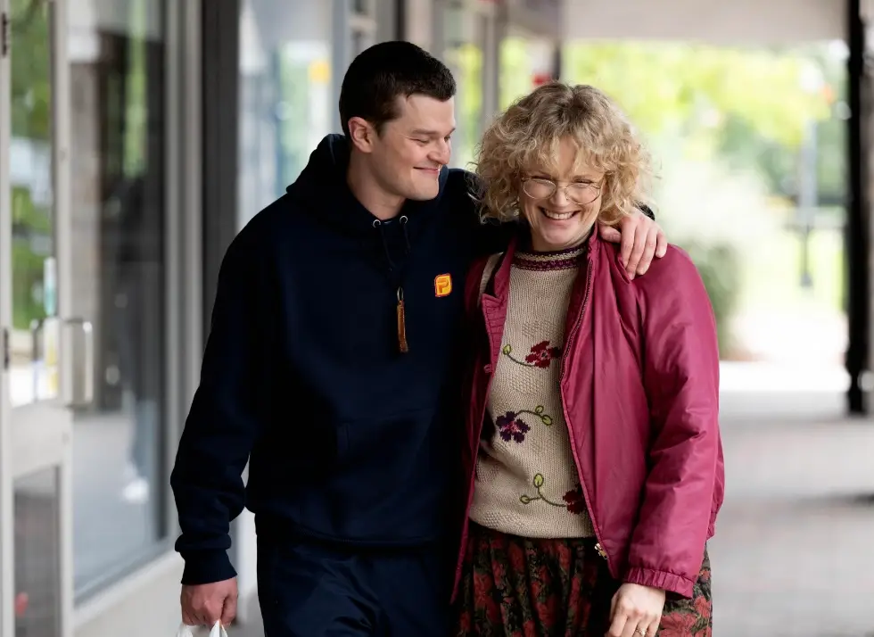 Robert Aramayo and Maxine Peak seen in the hard-hitting film (StudioCanal UK)