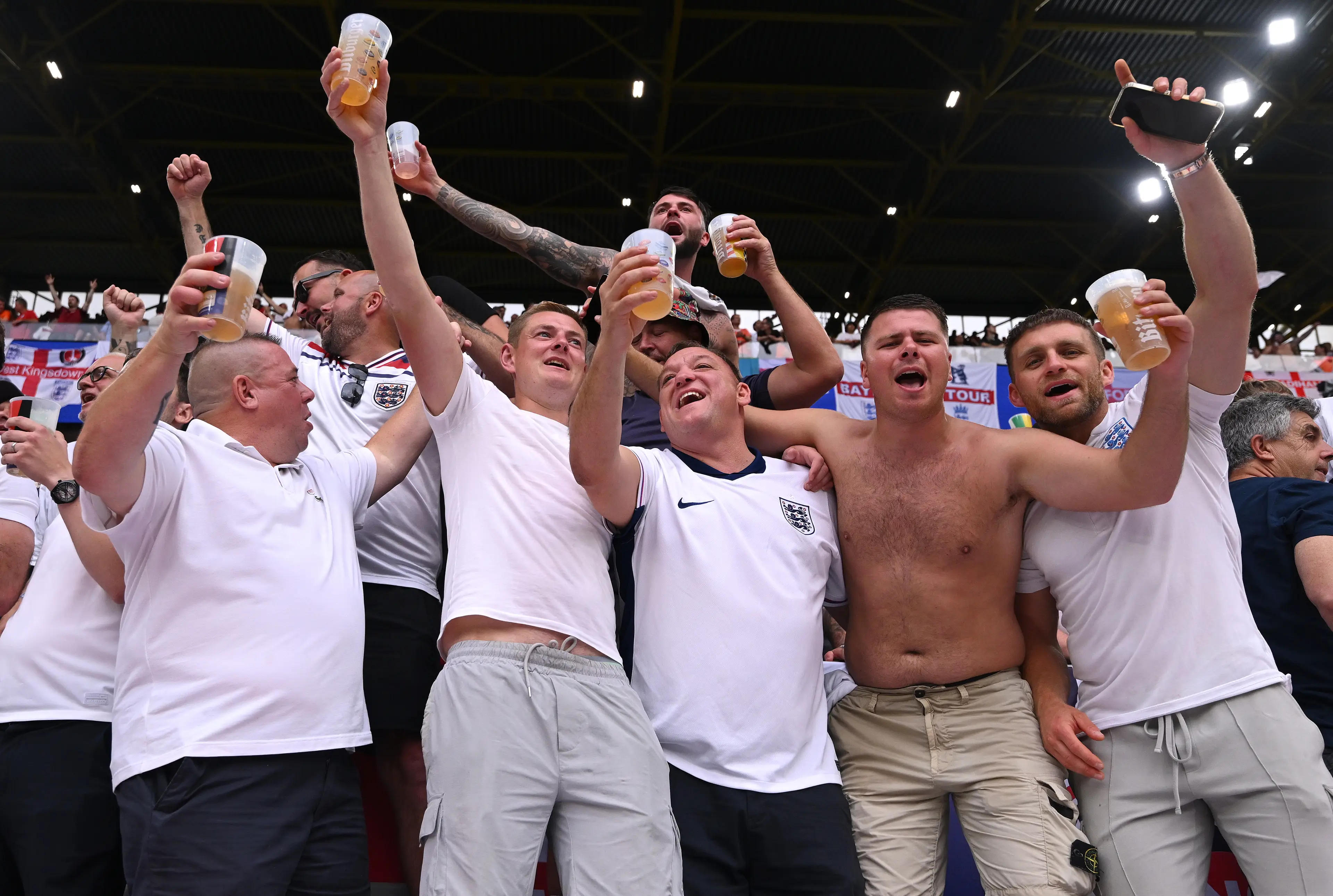 Those matchday pints aren't cheap. (Stu Forster/Getty Images)