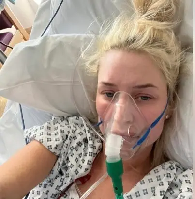The mum was given the shocking news after three visits to hospital (SWNS)