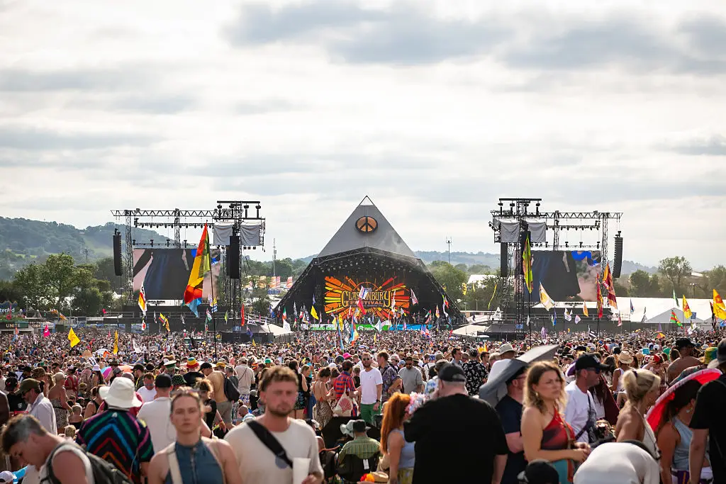 The Pyramid Stage at Glastonbury (Joseph Okpako/WireImage)