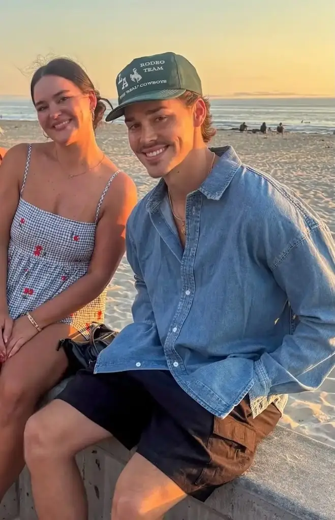 Haley and Noah Beck. (Instagram/Tatum Beck)