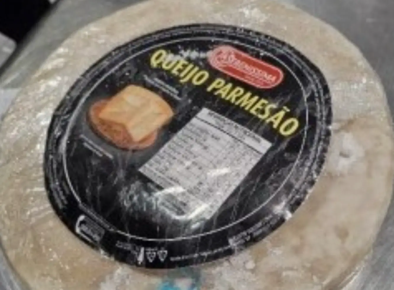 The parmesan wheel was found to contain copious amounts of the Class A drug (National Crime Agency)