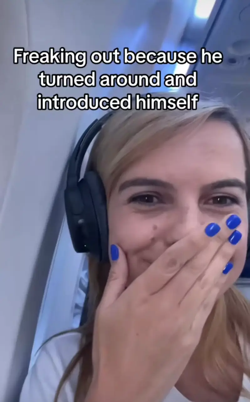 Everything worked out perfectly, with the man responding to Natalie's note (TikTok/@nataliebonbon)