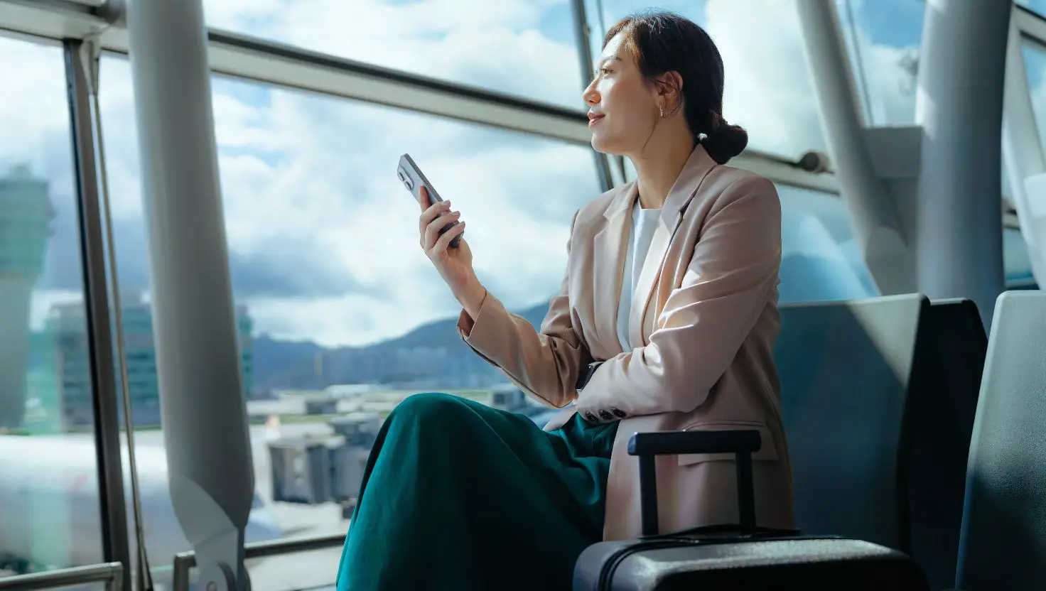 Expensive data roaming charges abroad could become a thing of the past, if you sign up to the app (Getty Stock Images)