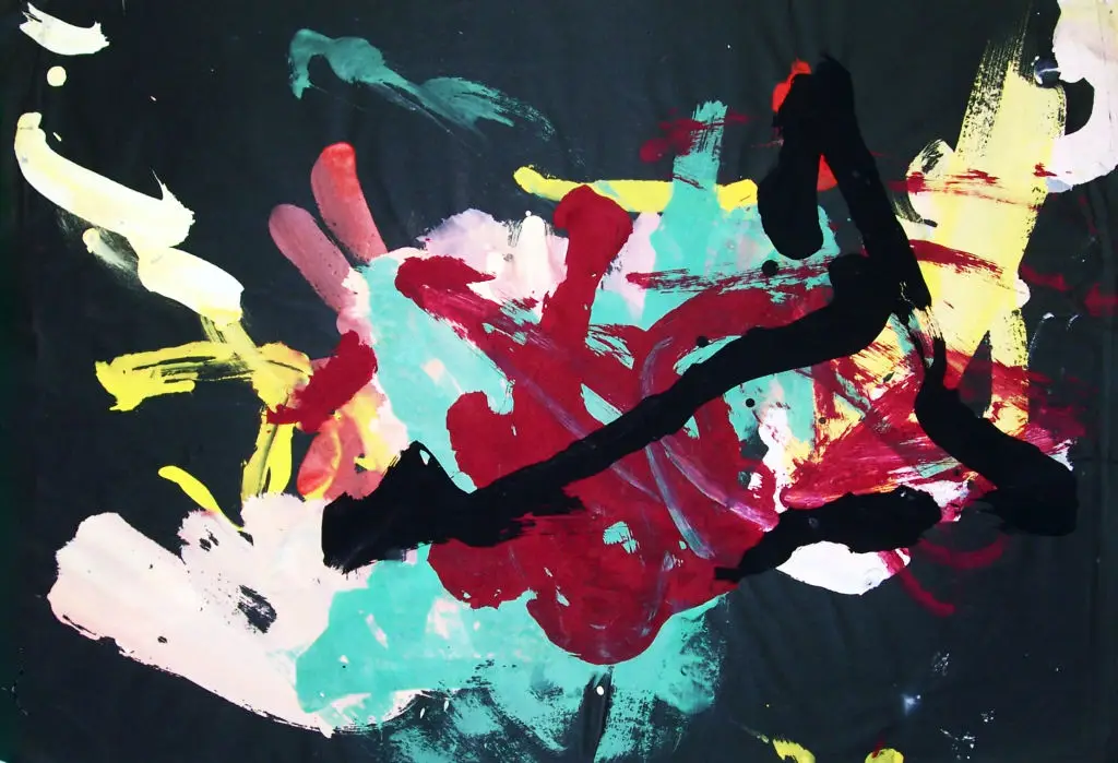 This is apparently 'lyrical abstract impressionism'. I don't know what that's supposed to mean. (Desmond Morris Collection/Universal Images Group via Getty Images)