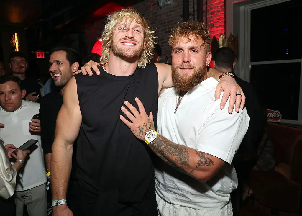 Jake and Logan Paul (Phillip Faraone/Getty Images for Raising Cane's)