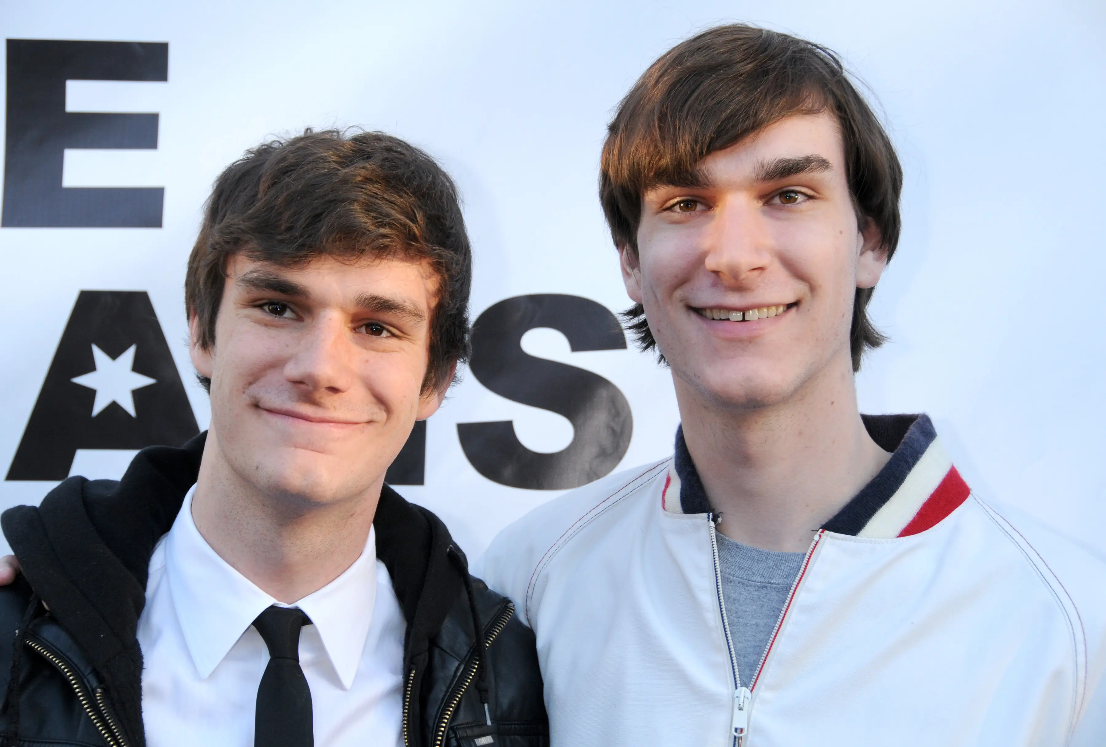 Hefner's sons Cooper and Marston rebuffed Crystal's claims about the contents of the scrapbooks (Gregg DeGuire/FilmMagic)