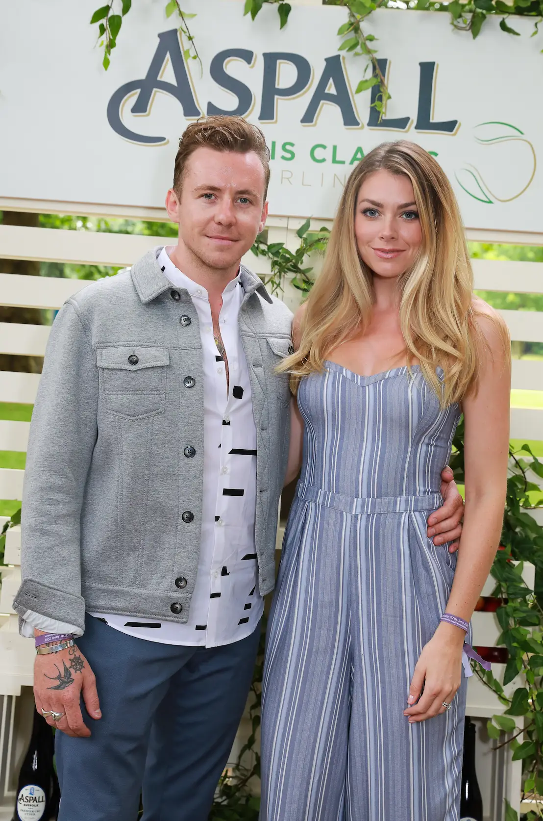Danny Jones apparently now has to take wife Georgia with him on nights out (David M Benett/Dave Benett/Getty Images)