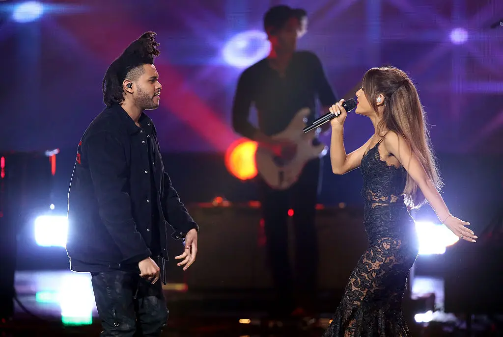 Ariana Grande is performing in London at the same time (Getty/