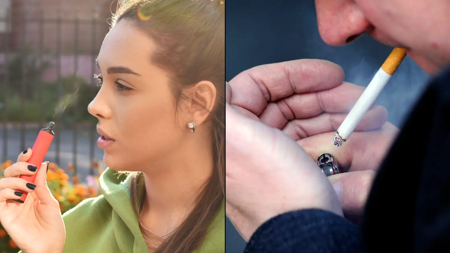 New report explains whether vaping is actually less dangerous than smoking