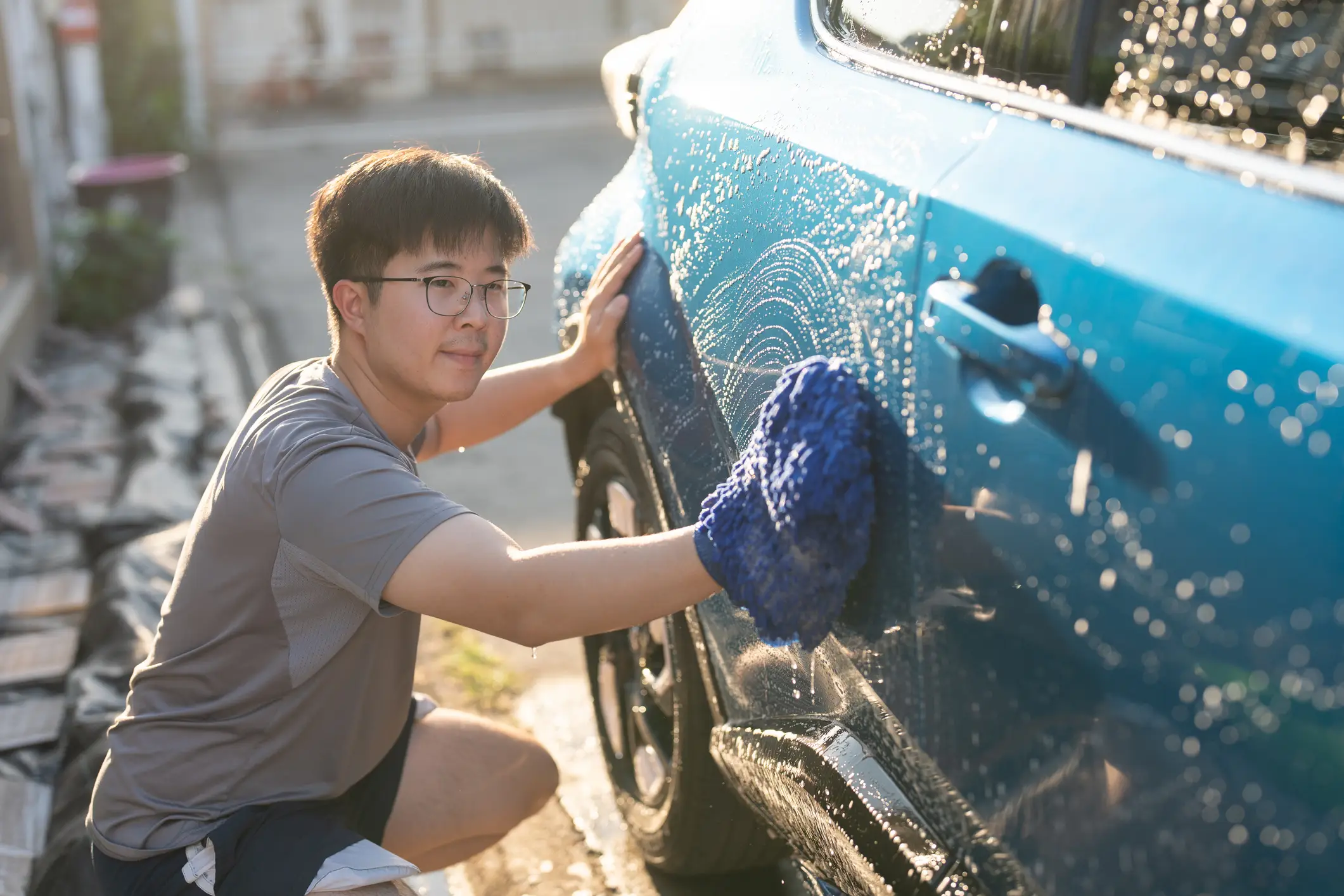A sparkly clean car is essential for the summer. (Getty Stock Images)