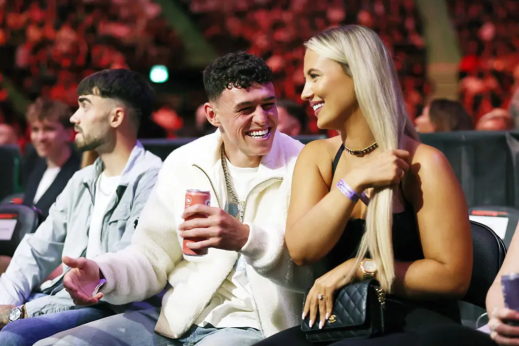 The awkward interaction didn't appear to ruin the couple's night (Jan Kruger/Getty Images)