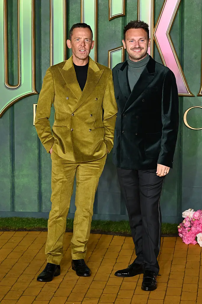 Scott Mills and his husband Sam Vaughan (Kate Green/Getty Images)