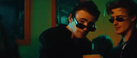 Phoebe thinks the man ate nuts before kissing her (Slick Films)