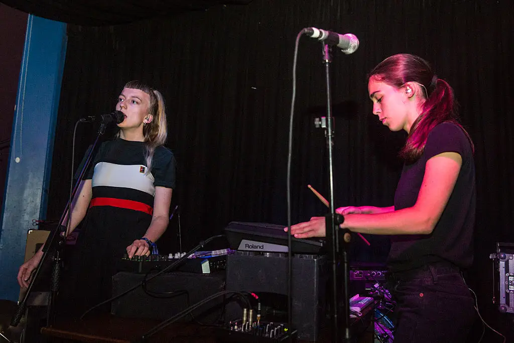 Rising music duo Smerz will support Robyn in Glasgow (Lorne Thomson/Getty Images)