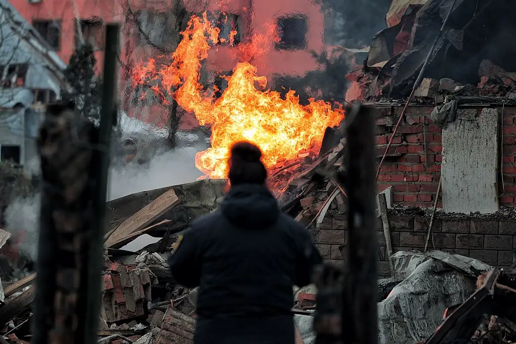 Both Craig and visiting mystic Vinita Dubey Pande believe war remains on our horizon (Yan Dobronosov/Global Images Ukraine via Getty Images)