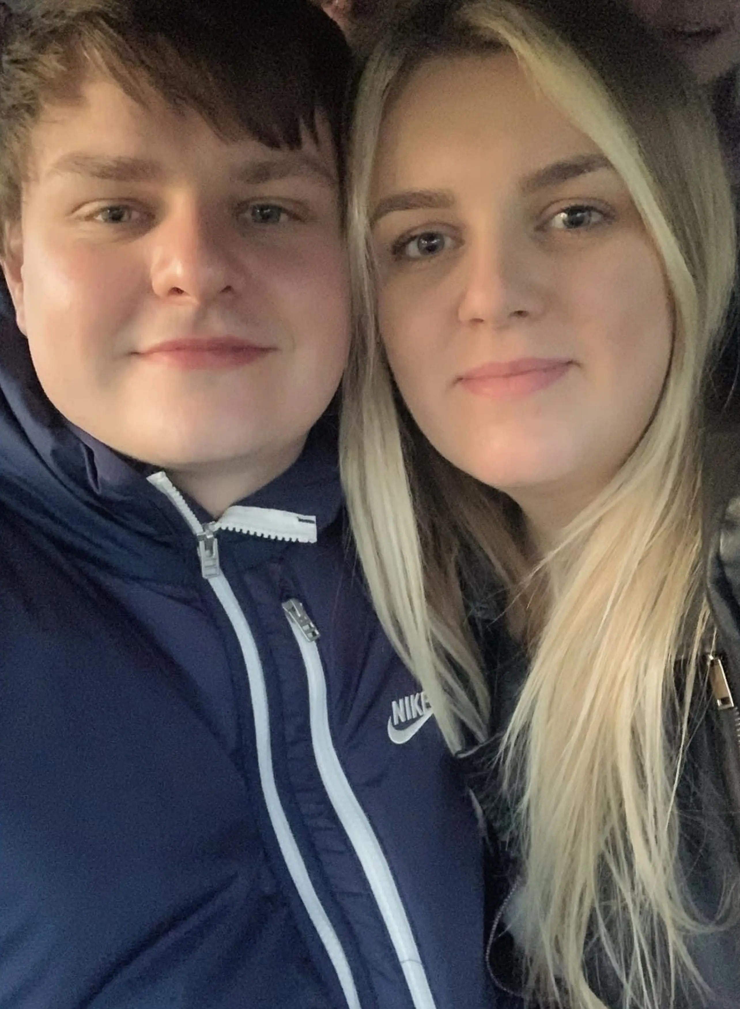 Lisa had been enjoying the food with her partner.