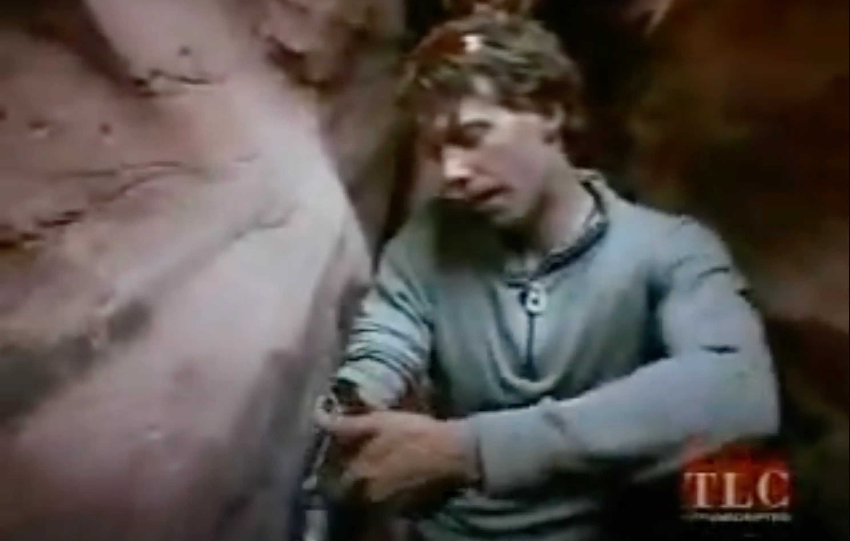 He revisited the exact spot where he nearly died on his 28th birthday. (TLC)