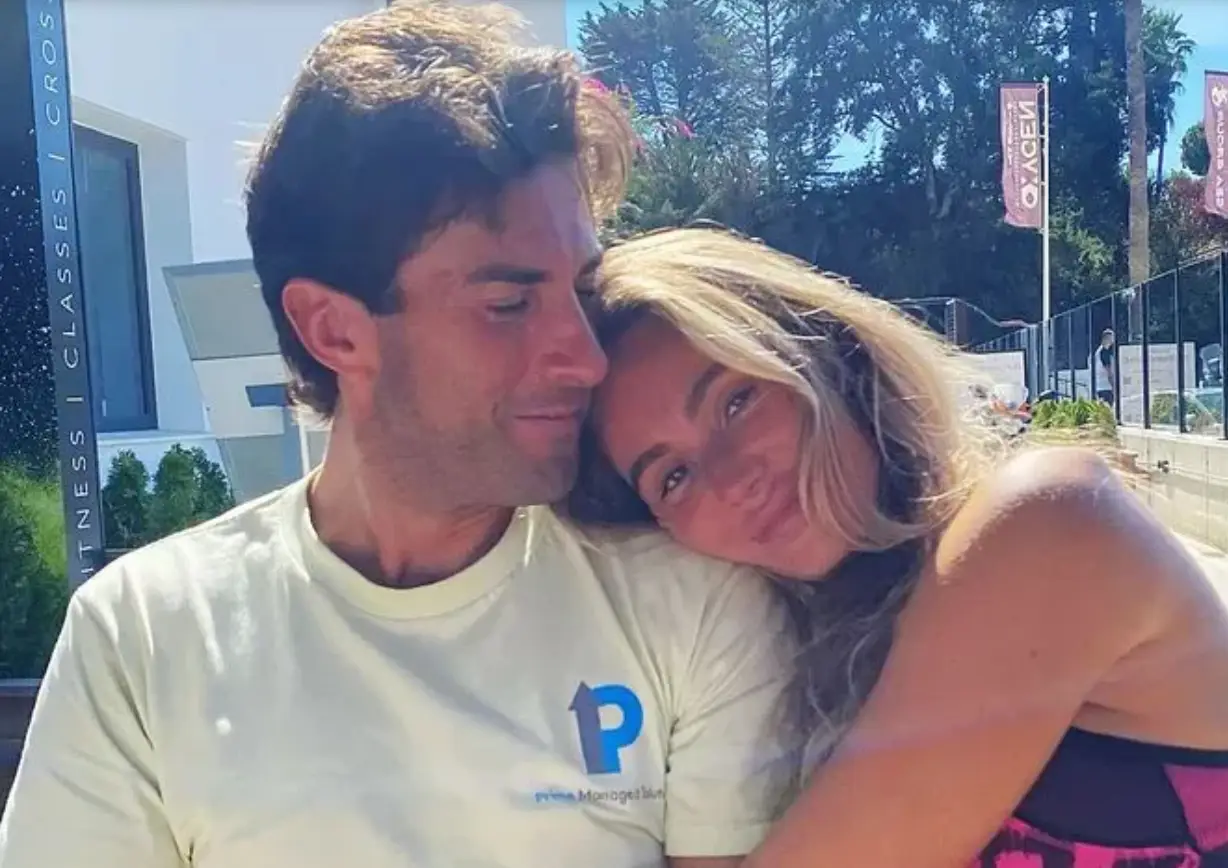 Nicoline Artursson and James Argent prior to the incident (Instagram/@real_arg)