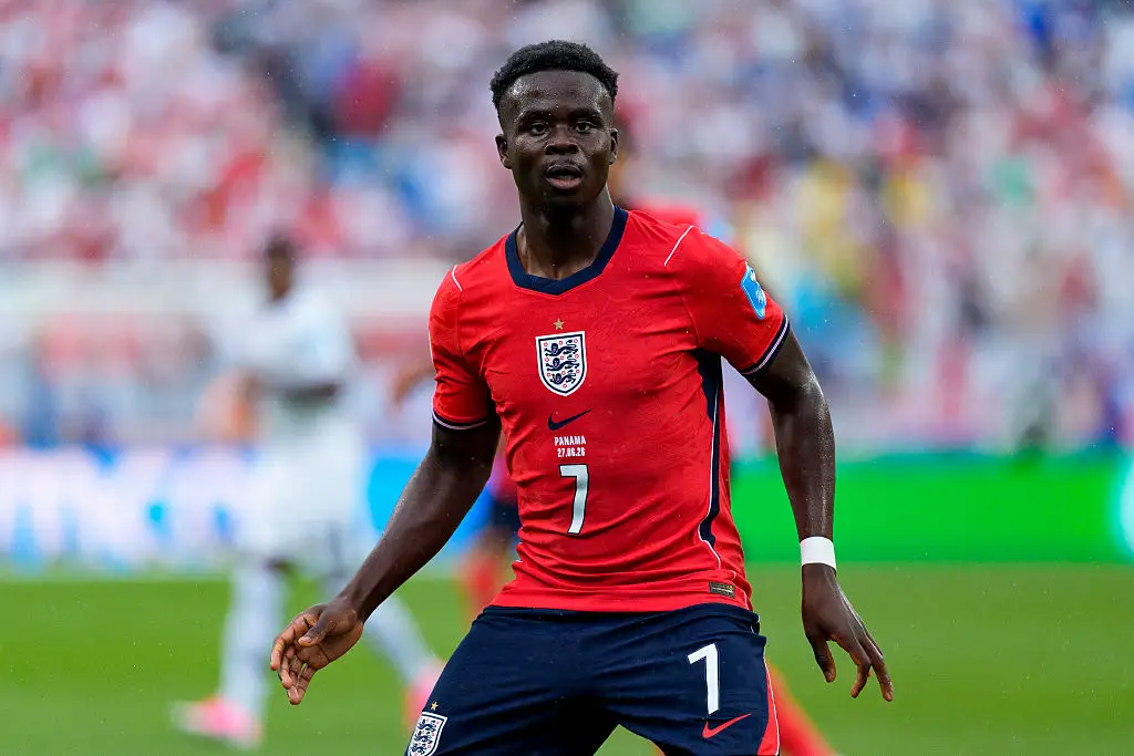Saka will drop out after his injury issues (Daniel Castelo Branco/Eurasia Sport Images/Getty Images)