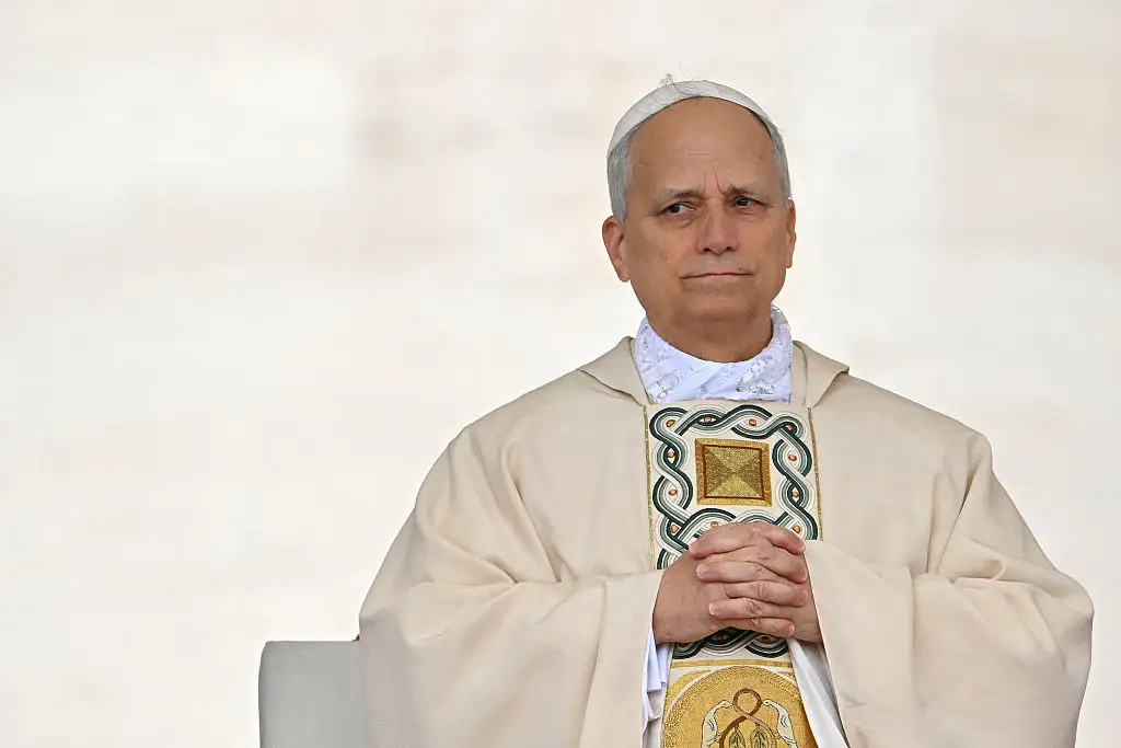 Pope Leo said he isn't scared of the president (ALBERTO PIZZOLI/AFP via Getty Images)