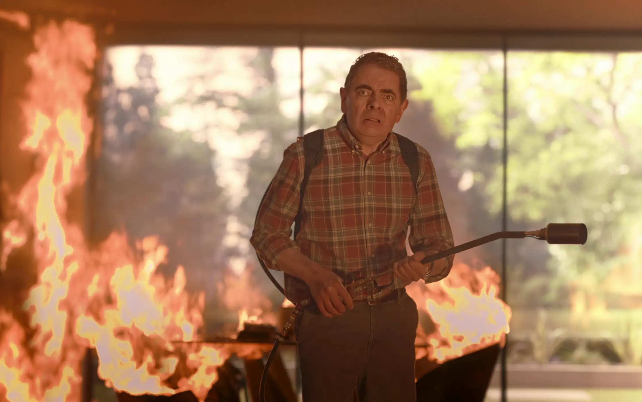 Rowan Atkinson's new series has been hailed as the 'return of Mr Bean'.