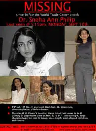 Nobody had seen her since 10 September, 2001, and her family believe she died helping people on 9/11 (New York Magazine, Fair Use)