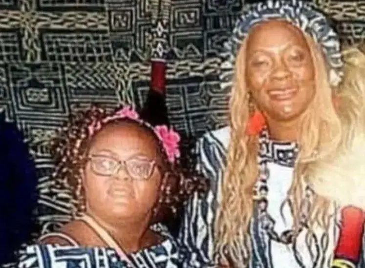 Alphonsine Djiako Leuga and her daughter, Loraine Choulla, were found dead in their home in Nottinghamshire last year (Handout)