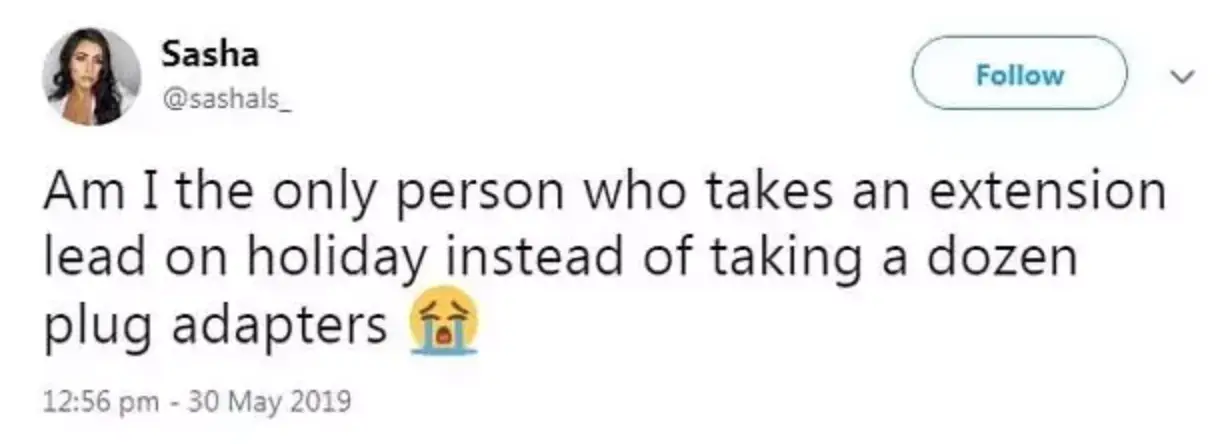 Sasha's travel hack has left people's minds blown on X (X)