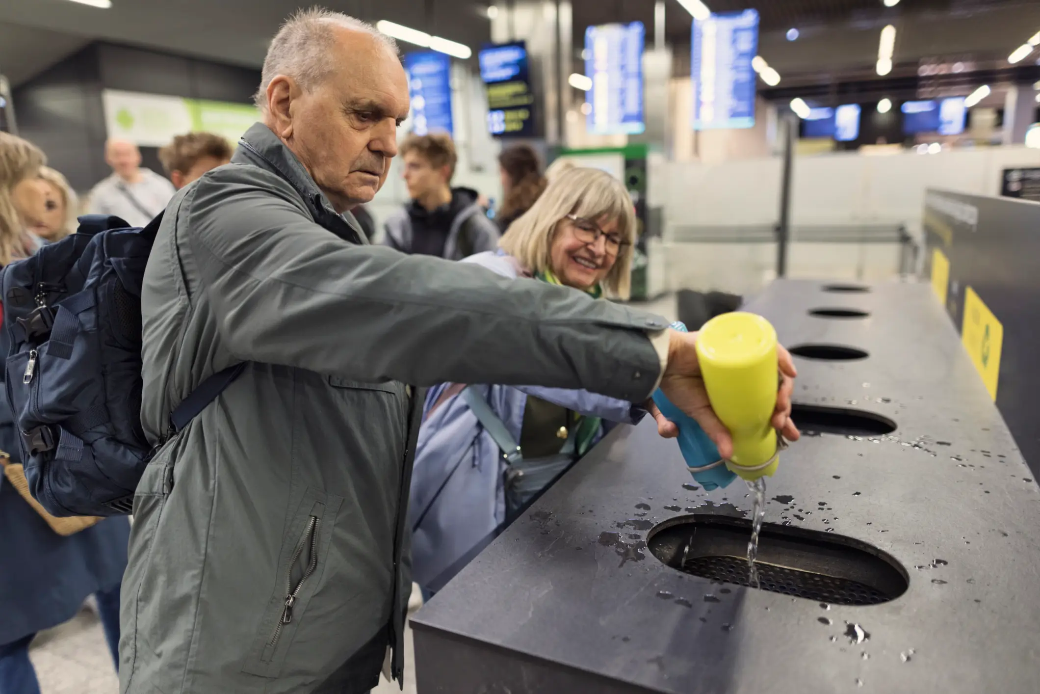 If you've got more than 100ml you'll need to make a decision before security check (Getty Stock Images)