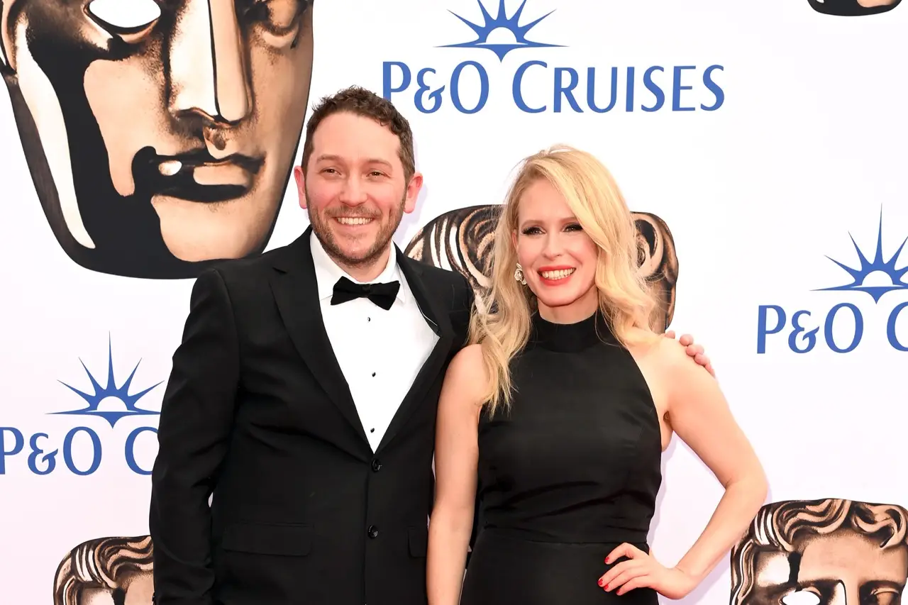 Earlier this month, the comedic couple announced that they are divorcing after nine years of marriage. (Eamonn McCormack/BAFTA/Getty Images for BAFTA)