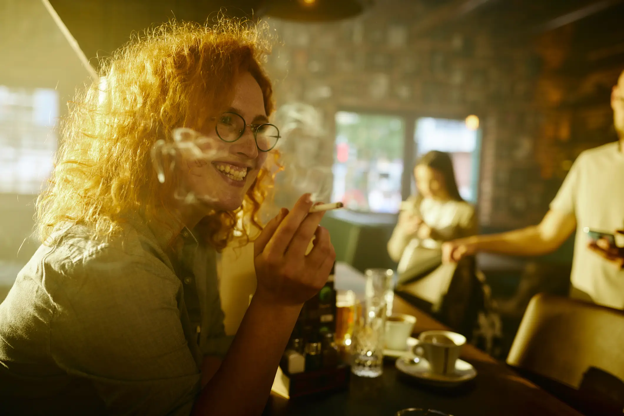 One third of smokers consider themselves to be social smokers (Getty Stock Images)