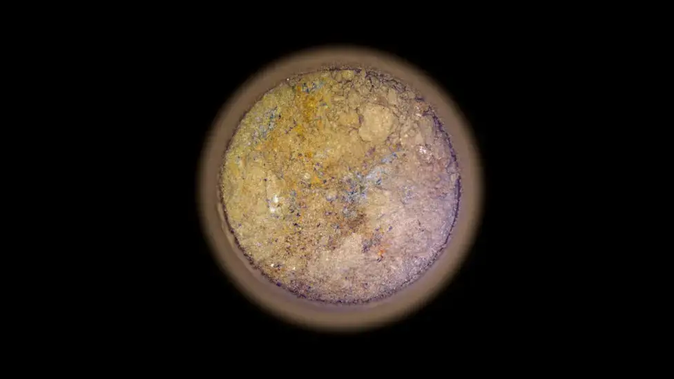 A sample of the rocks, which scientists want to bring to Earth (NASA/JPL)