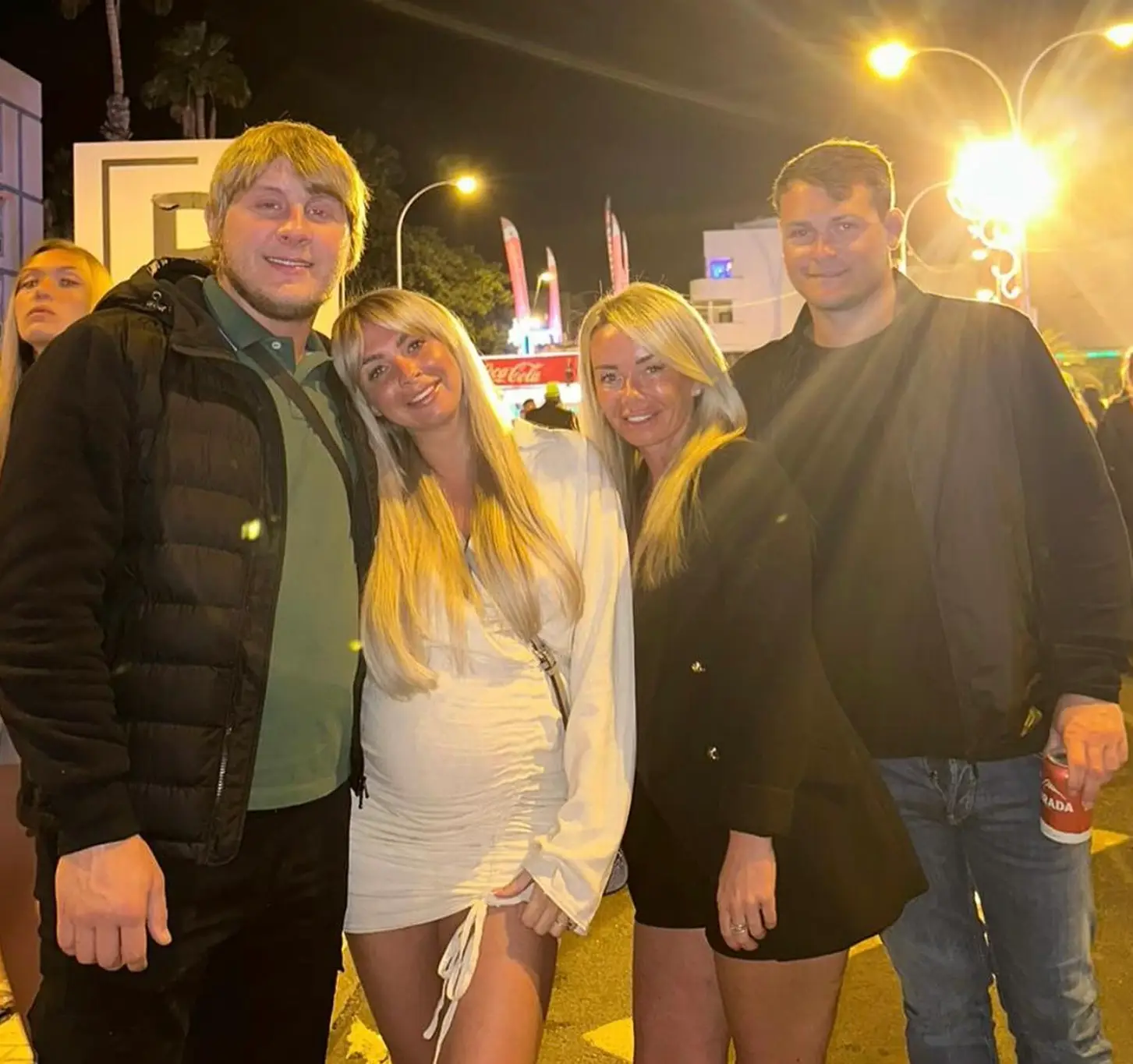 The UFC star looked very different in his New Year's Eve snaps.