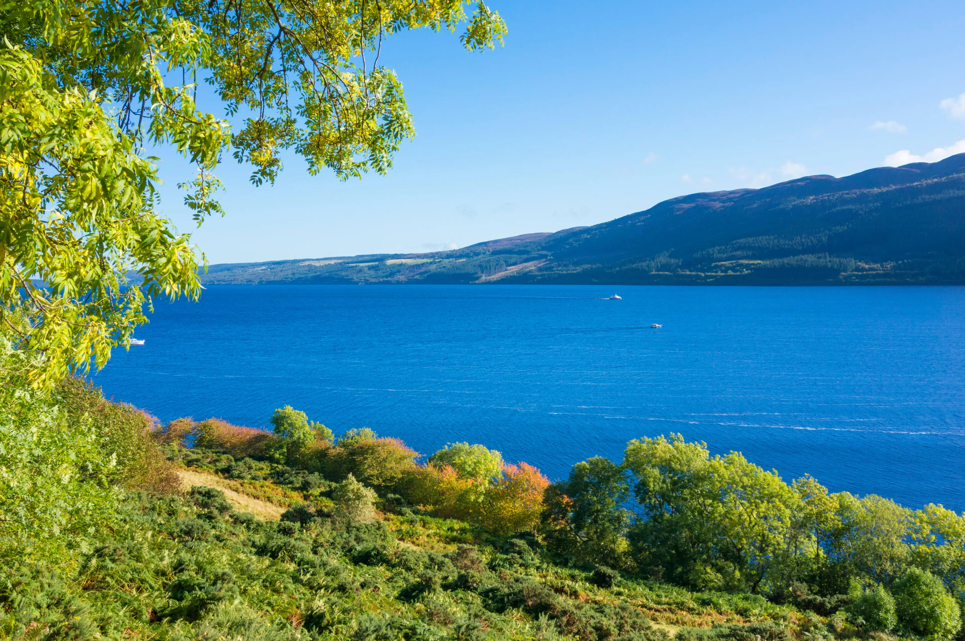 Loch Ness, in times with better water levels.