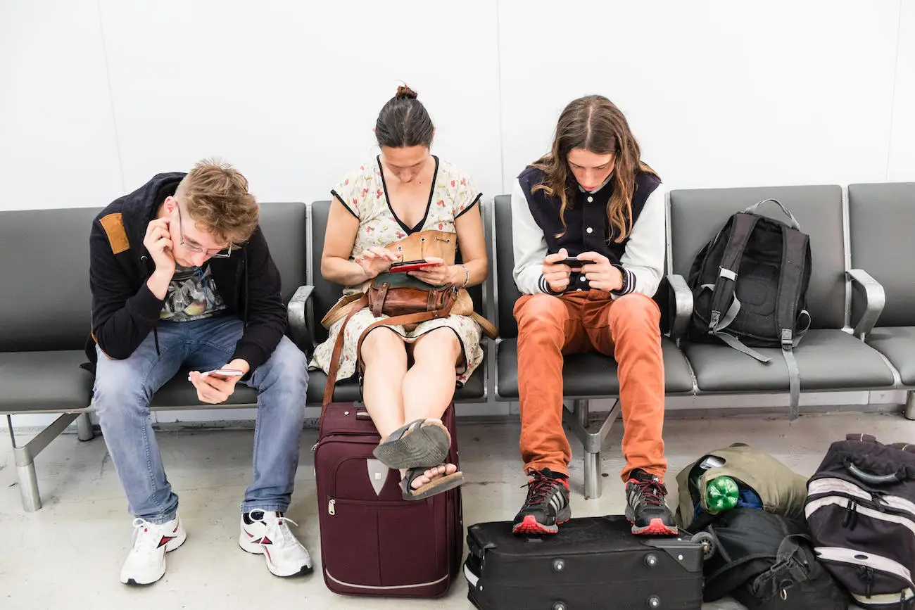 Airport passengers have been told that they must have their electrical devices fully charged before boarding their flight.