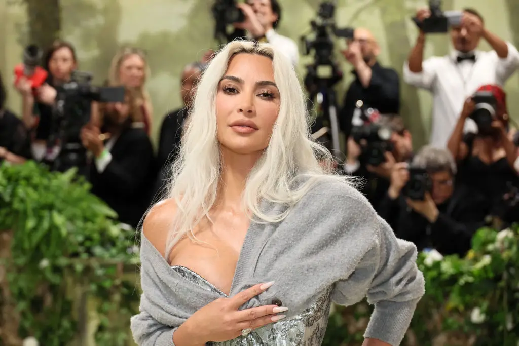 People are worried about Kim Kardashian's Met Gala outfit (Dia Dipasupil/Getty Images)