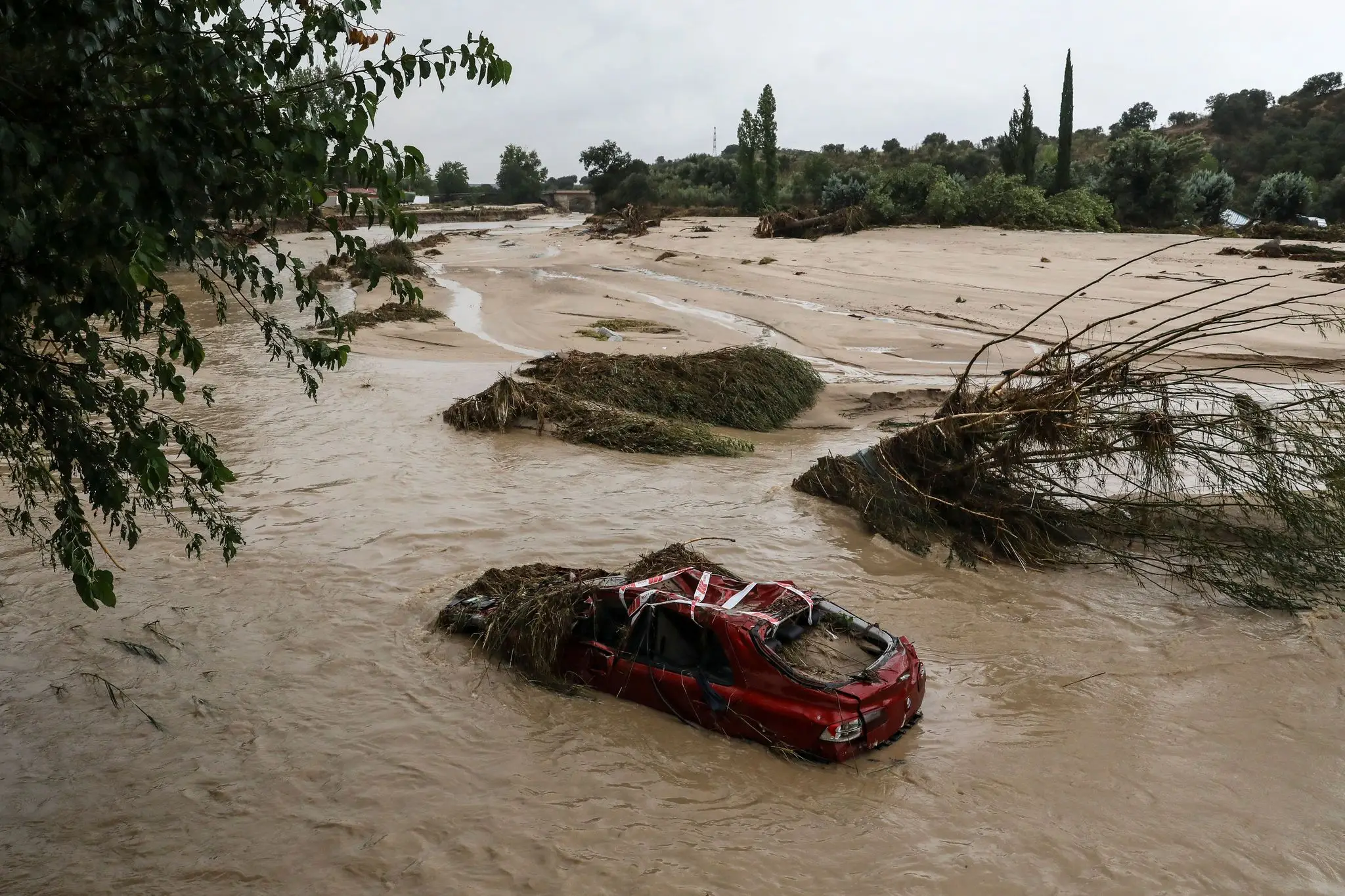 The floods have brutalised parts of the country (Pablo Blazquez Dominguez/Getty Images)