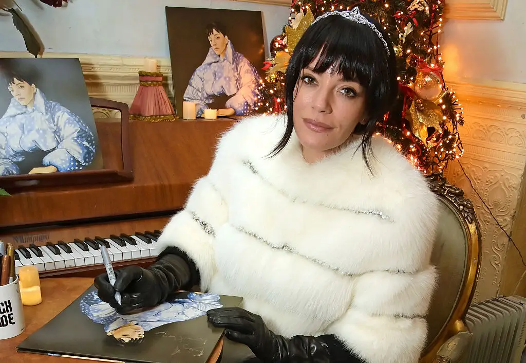 Lily Allen at the West End Girl signing (Dave Benett/Getty Images)