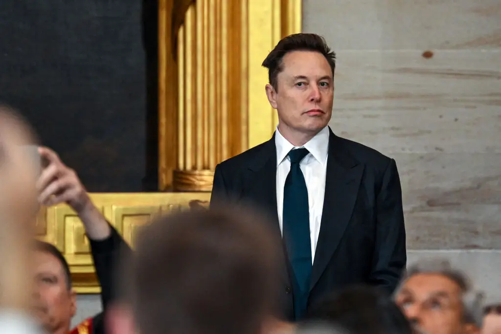 Musk spoke about the object on The Joe Rogan Experience (Kenny Holston-Pool/Getty Images)