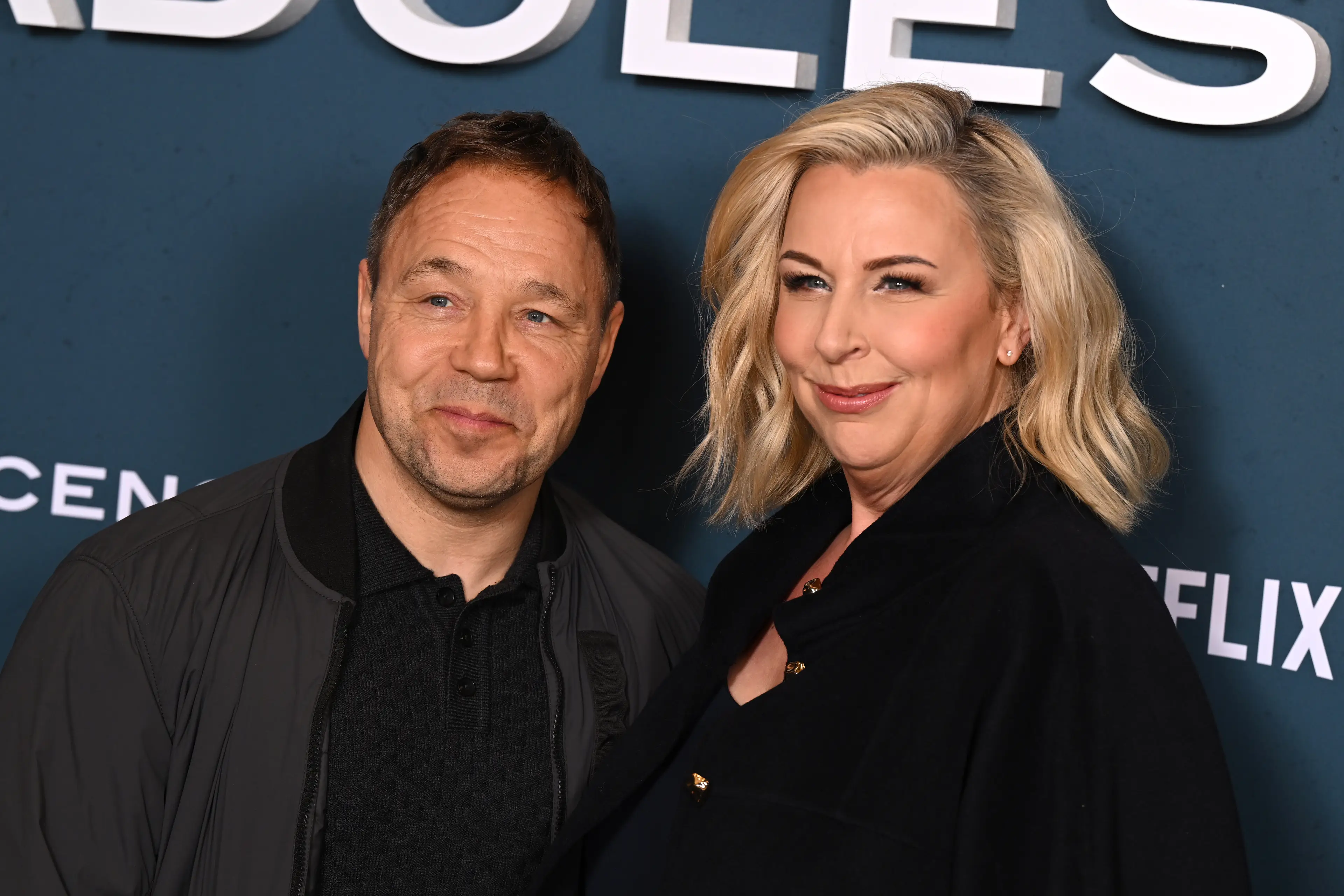 Stephen Graham and Hannah Walters have produced and starred together in a number of projects, including Adolescence (Jeff Spicer/Getty Images)