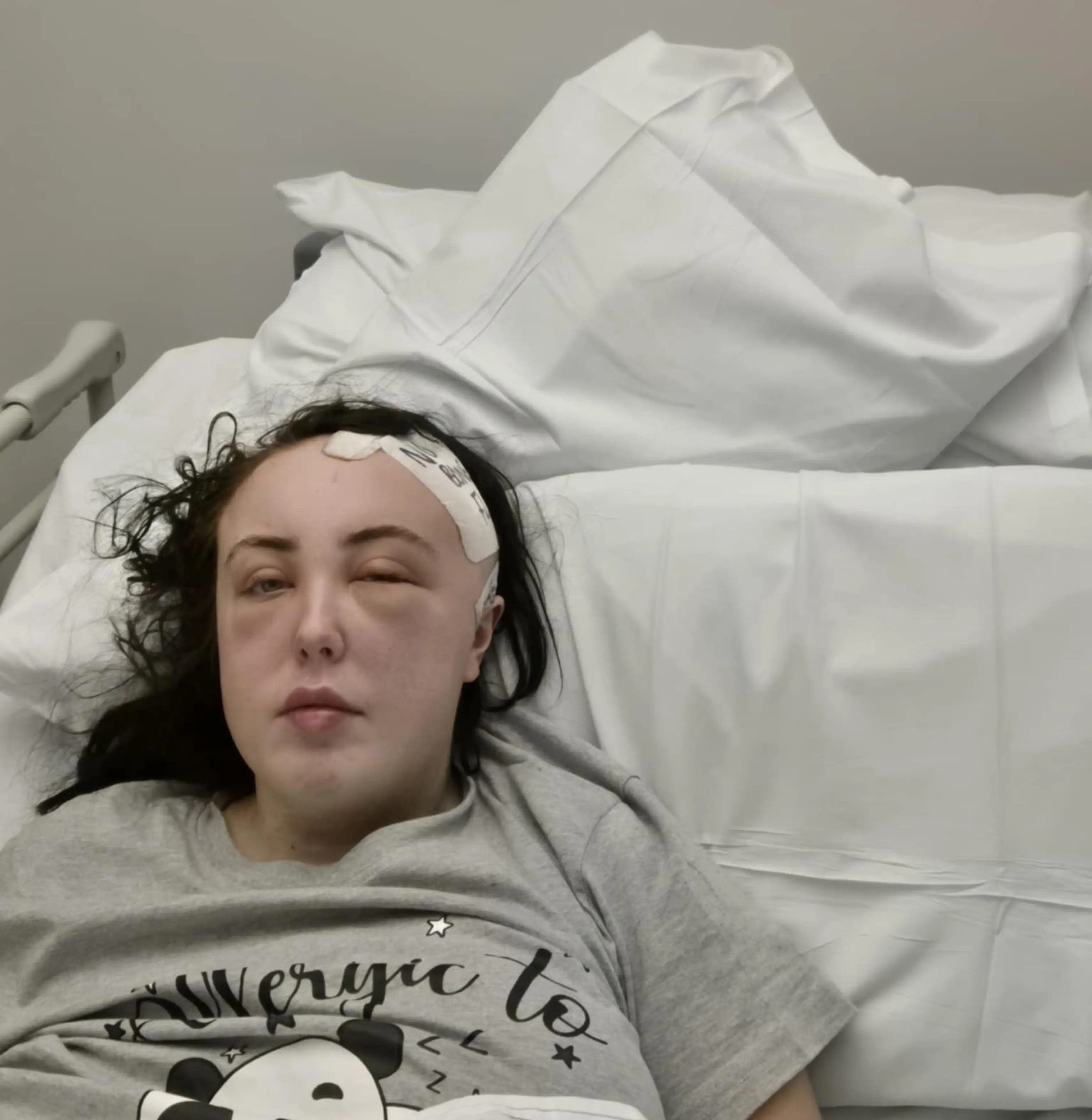 The carer underwent two gruelling operations over the last year (Kennedy News and Media)